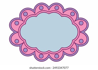 Elegant Frame Design with White Background, Vector Illustration, Cartoons, Clipart, Line Art, Elegant frame design vector with white background, perfect for illustrations, cartoons, clipart, and line 