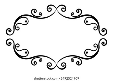 Elegant Frame Design with White Background, Vector Illustration, Cartoons, Clipart, Line Art, Elegant frame design vector with white background, perfect for illustrations, cartoons, clipart, and line 