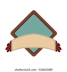 elegant frame drawing isolated icon vector illustration design
