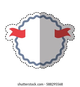 elegant frame isolated icon