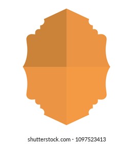 elegant frame simple icon