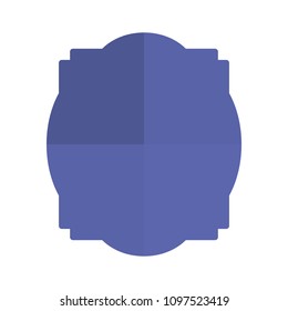 elegant frame simple icon