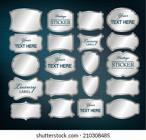69,816 Silver Sticker Images, Stock Photos & Vectors | Shutterstock