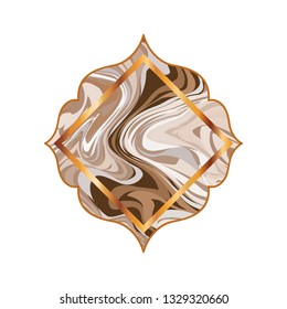 elegant frame victorian isolated icon
