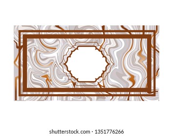 elegant frame victorian isolated icon