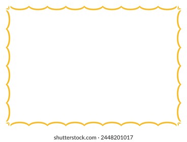 Elegant frame for your text, photos or invitations, blank Frame for certificate, diploma, voucher, invitation, congratulation