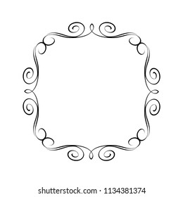 Elegant frame.Vector illustration.