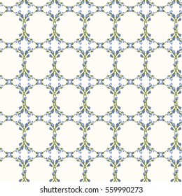 Elegant gentle pattern in small-scale flower buds. Millefleurs. Arabesque style. Floral seamless background for textile or book covers, manufacturing, wallpapers, print, gift wrap and scrapbooking.