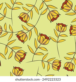 Elegant gentle trendy pattern in small color flower. Millefleurs. Liberty style. Floral seamless light background for textile, cotton fabric, covers, wallpapers, print, gift wrap and scrapbooking