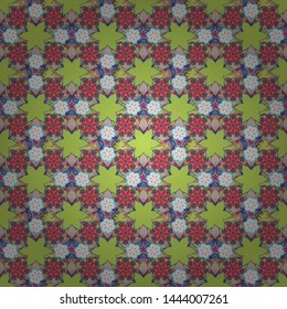 Elegant gentle trendy seamless pattern in small-scale flower. Vector floral seamless background for textile, fabric, covers and manufacturing. Liberty style. Millefleurs.