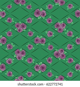 Elegant gentle trendy seamless pattern in small-scale flower. Vector floral seamless background for textile, fabric, covers and manufacturing. Millefleurs. Liberty style.
