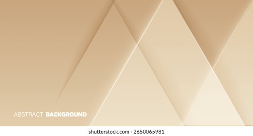 Elegant geometric background with overlapping diamond shapes and smooth beige gradients, perfect for modern design projects.