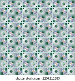 Elegantes geometrisches, schönes Muster