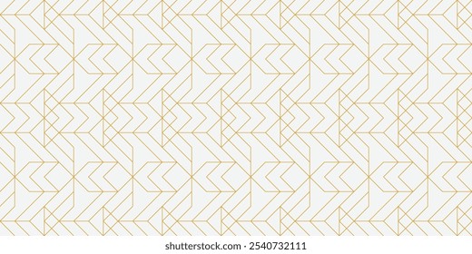 Elegant geometric design featuring gold lines on a subtle white backdrop, perfect for various creative projects.