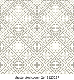 Elegante padrão geométrico com linhas entrelaçadas