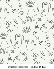 Elegant Geometric Pattern with Intertwined Circles and Ovals