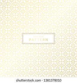 Elegant geometric pattern. Luxury pattern