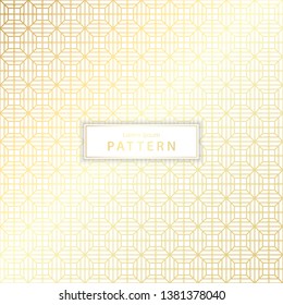 Elegant geometric pattern. Luxury pattern
