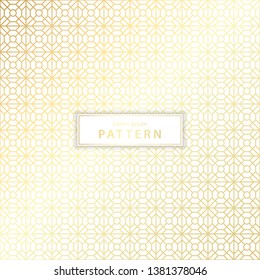 Elegant geometric pattern. Luxury pattern