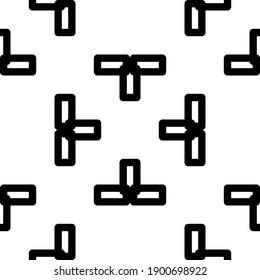 Elegant geometric pattern. Simple texture, design for decoration, fabric, linens, textile, clothing