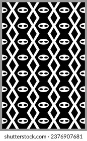 Elegant Geometric Pattern for Textile, Wallpaper, Packaging