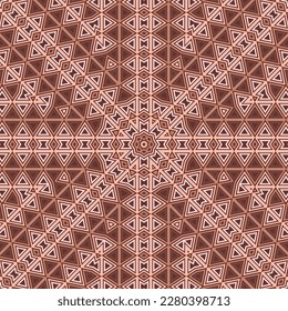 Elegant geometric seamless ornament graphic design. Cute carpet print. Interior geometry background. Spanish traditional composition. Beauty fashion cover.