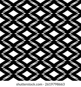 Elegant Geometric Seamless Pattern in black and White. This decorative Design is perfect for backgrounds, wallpapers, textile prints, web elements, and packaging. It is available as an EPS file.