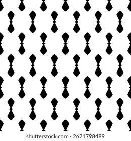 Elegant Geometric Seamless Pattern in black and White. This decorative Design is perfect for backgrounds, wallpapers, textile prints, web elements, and packaging. It is available as an EPS file.