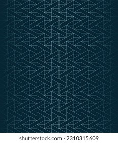 Elegant geometric seamless pattern. Stylish triangular grid texture.