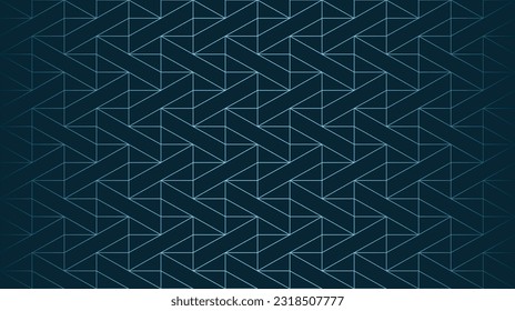 Elegant geometric seamless pattern. Stylish triangular grid texture.