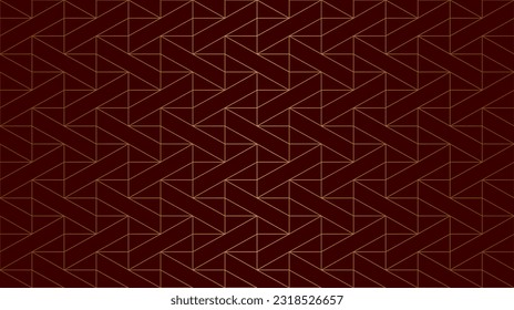 Elegantes geometrisches nahtloses Muster. Stilvolle dreieckige Gitterstruktur.