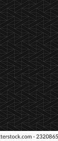 Elegant geometric seamless pattern. Stylish triangular grid texture.