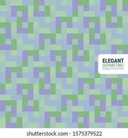 Elegant geometric seamless pattern. This is a simple vector illustration with harmonious blend of retro and modern styles. The color can be changed if needed. Eps10 vector.