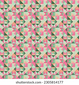 Elegant Geometric Vector Background Pattern Seamless