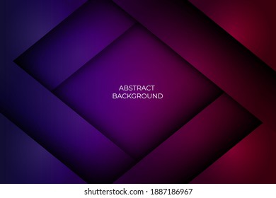 eleganter geometrischer Hintergrund. rote und blaue Farbverlauf-Farbe für Firmenpräsentationen, Banner, Flyer, Poster und Website