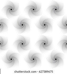 Elegant geometry. Seamless pattern of geometric shapes on a white background. Lines Vector.