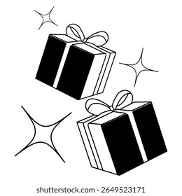 Embalagem de caixa de presente elegante para ocasiões especiais - caixas de presente de luxo para aniversários, casamentos, aniversários, feriados, eventos corporativos e muito mais - perfeito para presente elegante e apresentação