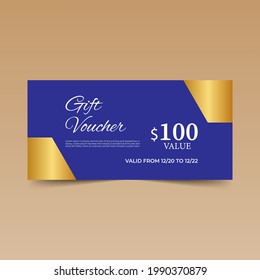 elegante Geschenkgutscheine-Design-Vorlage