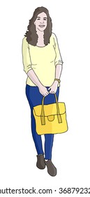 elegant girl