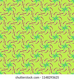 Elegant glamorous magical abstract background multicolored seamless.