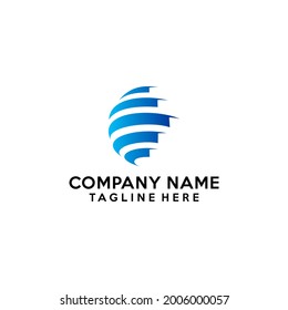 The elegant Global C design logo is suitable for all companies