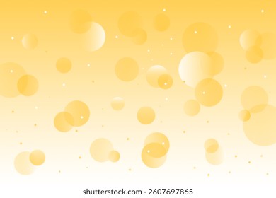 Elegant glowing golden bokeh background