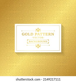 elegant gold abstract line pattern