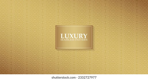 elegant gold abstract line pattern