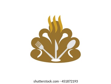 Elegant of gold arrow abstract vector and logo design 