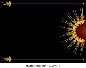 Elegant gold background