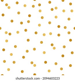 Elegant Gold Dot Pattern Design Background