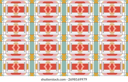 Elegant Gold Foil Line Pattern on Dark Blue