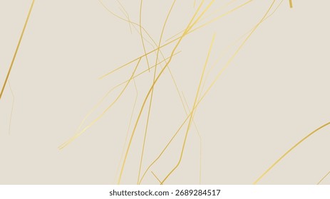 Elegante patrón de grietas Kintsugi dorado sobre fondo blanquecino. Textura de grietas doradas que se asemejan al mármol roto. Ideal para tarjetas de boda, carteles y Plantillas de diseño de lujo. Ilustración vectorial
