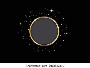 Elegant Elegant Gold Ring Background Modern Background Design